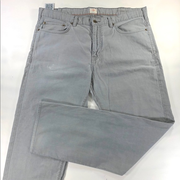 Dockers Men’s Pants Straight 100% Cotton Gray - Picture 1 of 8
